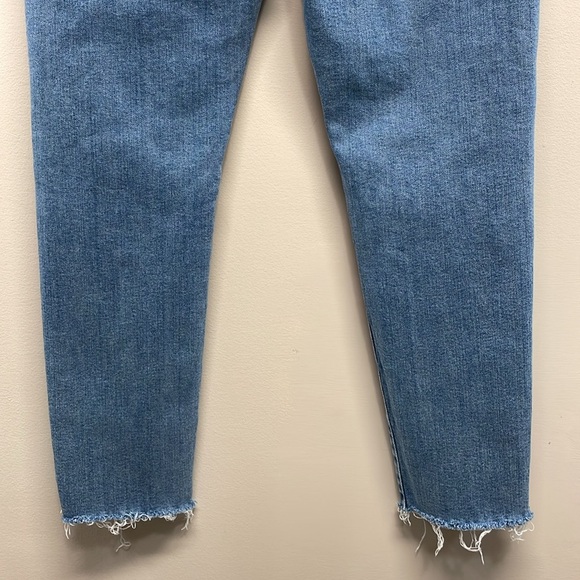 Lucky Brand Low Rise Skinny Stella Ankle Frayed Hem Distressed Denim Jeans 12/31 - Picture 6 of 16